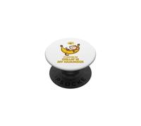 Je préfèrerais me détendre dans Mon hamac Cute Monkey Camp Kawaii PopSockets PopGrip Adhésif