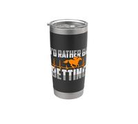 Je préfèrerais parier sur les courses de chevaux American Quarter Horses Gobelet isotherme en acier inoxydable double paroi