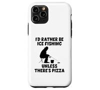 Je préfèrerais pêcher sur la glace à moins qu'il n'y ait des pizzas drôles Coque pour iPhone 11 Pro