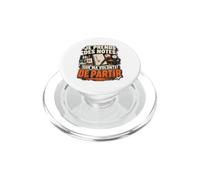 Je Prends des Notes sur Ma Volonté De Partir Voyage Bureau PopSockets PopGrip pour MagSafe
