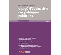 Je prends mon poste de chargé d'évaluation des politiques publiques