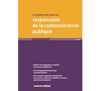 Je prends mon poste de responsable de la communication publique