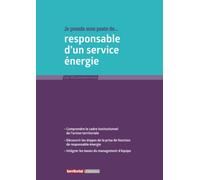 Je prends mon poste de responsable d'un service énergie