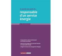 Je prends mon poste de responsable d'un service énergie