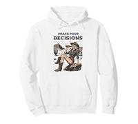Je Prends nos décisions - Funny Cowgirl Sweat à Capuche