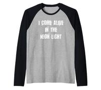 Je Prends Vie dans la lumière Manche Raglan