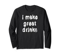 Je prépare de Bonnes Boissons Manche Longue