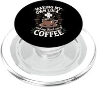 Je prépare ma Propre Chance et ma troisième Tasse de café PopSockets PopGrip pour MagSafe