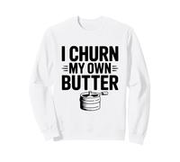 Je prépare Mon Propre Beurre (Funny Farm) Sweatshirt