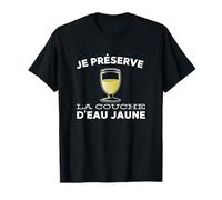Je préserve la couche d'eau jaune T-Shirt