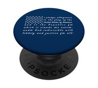 Je prête allégeance aux États-Unis PopSockets PopGrip Adhésif