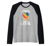 Je promets d'enseigner l'amour Manche Raglan