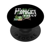 Je propage Cette succulente Monstera pour Les Amoureux des Plantes PopSockets PopGrip Adhésif