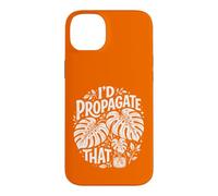 Je propagerais Cette drôle de Plante Folle Lady Monstera Deliciosa Coque pour iPhone 14 Plus