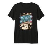 Je raconte des blagues sur la Mauvaise Chimie à Toutes Les Bonnes blagues Argon T-Shirt Haut de Gamme