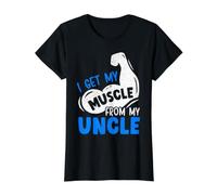 Je reçois Mes Muscles de Mon Oncle Fier Oncle Best Oncle Ever T-Shirt Graphique avec Valeur
