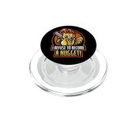 Je Refuse de Devenir Une pépite ! Poulet en colère hilarant PopSockets PopGrip pour MagSafe