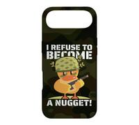 Je Refuse de Devenir Une pépite ! Poulet Kawaii armé hilarant Coque pour iPhone Air