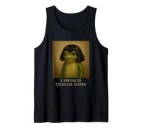 Je Refuse de tolérer Le Gluten Weird Frog Débardeur