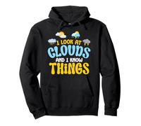 Je Regarde Les Nuages et Je Sais des Choses Sweat à Capuche