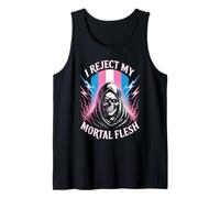 Je rejette mon identité de Mortal Flesh Transgender Pride Reaper Débardeur