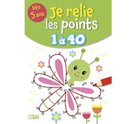 Je relie les points de 1 a 40 - Dès 5 ans