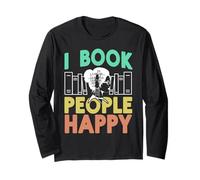 Je Rends les Gens Heureux Avec des Livres Manche Longue