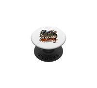 Je Rentre Avant Midi en Théorie Humour Gravel Cycliste PopSockets PopGrip Adhésif