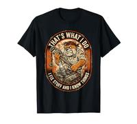 Je répare des Trucs et Je Sais des Choses Papa mécanicien T-Shirt
