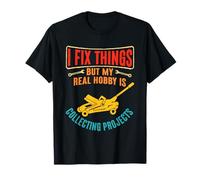 Je répare les choses mais mon vrai hobby est de collectionner des projets rétro T-Shirt