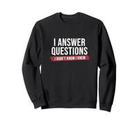 Je réponds aux questions Je ne sais pas que je savais que les joueurs de nuit Trivia Sweatshirt