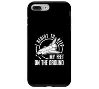 Je résiste pour Garder Les Pieds sur Terre Un ingénieur aérospatial Coque pour iPhone 7 Plus/8 Plus