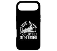 Je résiste pour Garder Les Pieds sur Terre Un ingénieur aérospatial Coque pour iPhone Air