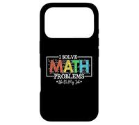Je résous des problèmes de mathématiques comme si c'était Mon Travail, C'est drôle à la rentrée Coque pour iPhone 17 Pro