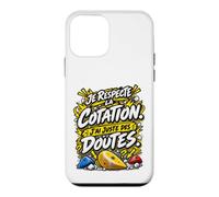 Je Respecte La Cotation J'Ai Juste des Doutes Escalade Bloc Coque pour iPhone 12 Mini