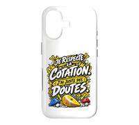 Je Respecte La Cotation J'Ai Juste des Doutes Escalade Bloc Coque pour iPhone 17