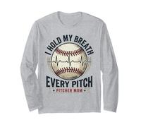 Je retiens Mon Souffle à Chaque Lancer, Maman, Baseball Manche Longue