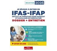 Je réussis à entrer en IFAS-IFAP : dossier et entretien oral Pour intégrer une école d'aide-soignant et d'auxiliaire de puériculture - Sélection 2026 - Mandi Gueguen - Vuibert - broché - Scolaire / Un