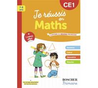 Je réussis en maths CE1 Nouvelle édition 2025 - Catherine Le Roux - Belin Éducation - broché - Scolaire / Universitaire
