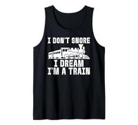 Je rêve Que Je suis Un passionné de Train Débardeur