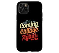 Je reviens au Chalet Encore Une Fois, Un Couple Romantique Coque pour iPhone 11 Pro