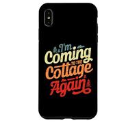 Je reviens au Chalet Encore Une Fois, Un Couple Romantique Coque pour iPhone XS Max