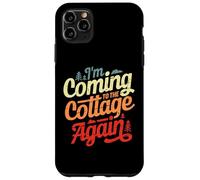 Je reviens au Chalet Encore Une Fois, Un Couple Romantique Estival Coque pour iPhone 11 Pro Max