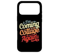 Je reviens au Chalet Encore Une Fois, Un Couple Romantique Estival Coque pour iPhone 17 Pro Max