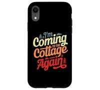 Je reviens au Chalet Encore Une Fois, Un Couple Romantique Estival Coque pour iPhone XR
