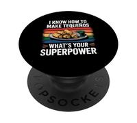Je Sais Comment Faire des tequenos Quel est Ton Super Pouvoir PopSockets PopGrip Adhésif