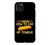 Je Sais Comment Utiliser Mon Harmonica Amusant Tongue Coque pour iPhone 11 Pro Max