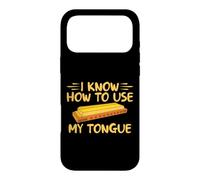 Je Sais Comment Utiliser Mon Harmonica Amusant Tongue Coque pour iPhone 17 Pro Max