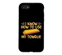 Je Sais Comment Utiliser Mon Harmonica Amusant Tongue Coque pour iPhone SE (2020) / 7/8