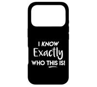 Je Sais Exactement Qui C'est Spectacle Masqué du Chanteur Coque pour iPhone 17 Pro